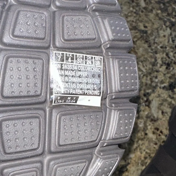 Skechers Dark Brown Strappy Sandals - Picture 2 of 6